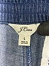 J.Crew 100% Cotton Blue Jeggings Size L - photo 6