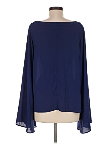 Pookie & Sebastian Long Sleeve Blouse (view 2)