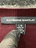 Katherine Barclay 100% Wool Burgundy Wool Pullover Sweater Size L - photo 7