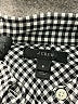 J.Crew Houndstooth Black Long Sleeve Button-Down Shirt Size 8 - photo 7