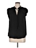 Current Air 100% Polyester Black Sleeveless Blouse Size M - photo 1