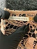Mustard Seed 100% Polyester Tan Cocktail Dress Size S - photo 7