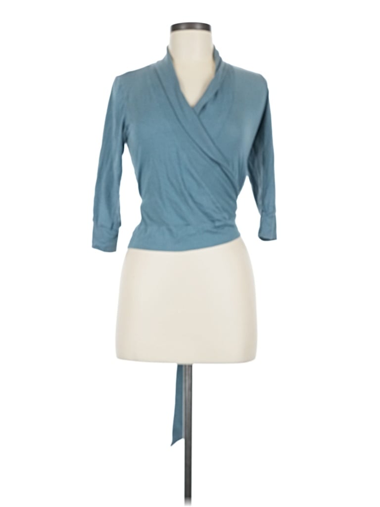 Pre-owned Athleta Pullover Sweater In Blue