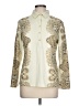 J. McLaughlin Paisley Ivory Long Sleeve Blouse Size L - photo 1