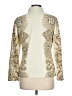 J. McLaughlin Paisley Ivory Long Sleeve Blouse Size L - photo 2