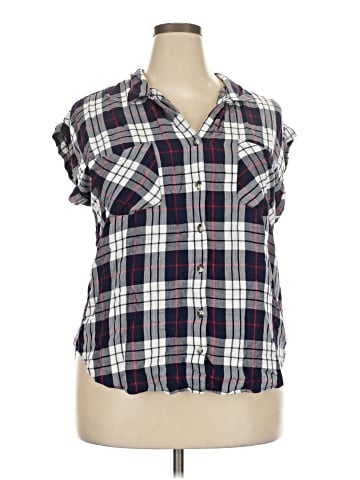 Jachs Girlfriend Short Sleeve Blouse (view 1)