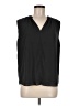 Current Air 100% Polyester Black Sleeveless Blouse Size M - photo 1