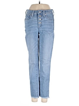 Madewell 9" High-Rise Skinny Crop Jeans: Button-Front Edition (view 1)