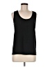 Ann Taylor 100% Rayon Black Sleeveless Top Size M - photo 1