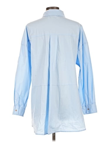 Attitudes by Renee Long Sleeve Button-Down Shirt (view 2)