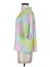Current Air 100% Polyester Tie-dye Green 3/4 Sleeve Blouse Size XS - photo 5