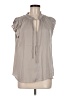 Current Air 100% Polyester Gray Sleeveless Blouse Size M - photo 1