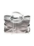 B Makowsky 100% Leather Gray Leather Shoulder Bag One size - photo 1