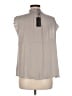 Current Air 100% Polyester Gray Sleeveless Blouse Size M - photo 2