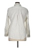Apt. 9 Stripes Ivory Long Sleeve Button-Down Shirt Size XL - photo 2