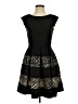 Tiana B. Animal Print Black Cocktail Dress Size 4 - photo 1