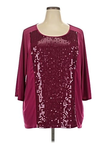 Joan Rivers 3/4 Sleeve T-Shirt (view 1)
