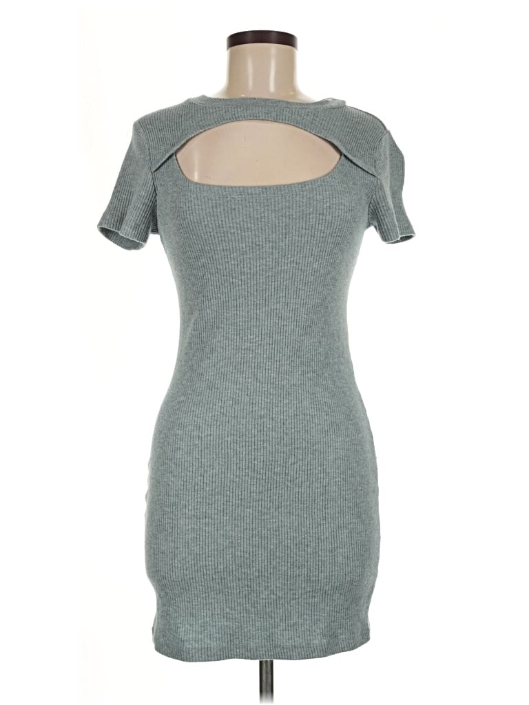 Pre-owned Wild Fable Casual Dress In Gray
