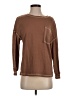 Locryz Brown Long Sleeve Top Size S - photo 1