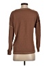 Locryz Brown Long Sleeve Top Size S - photo 2