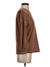 Locryz Brown Long Sleeve Top Size S - photo 4