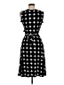 Leota Argyle Black Casual Dress Size M - photo 2