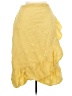 Unbranded Solid Yellow Casual Skirt One size (estimated) - photo 1