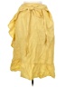 Unbranded Solid Yellow Casual Skirt One size (estimated) - photo 2