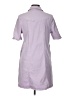 Q&A 100% Polyester Purple Green Short Sleeve Blouse Size L - photo 2