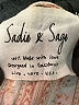 Sadie & Sage 100% Polyester Pink Poncho Size S - photo 4
