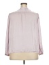 J.Crew 100% Polyester Pink Long Sleeve Blouse Size XXL - photo 2