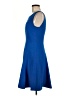 Rachel Roy Solid Blue Casual Dress Size 6 - photo 5
