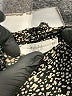 Talula 100% Polyester Animal Print Black Long Sleeve Blouse Size M - photo 7