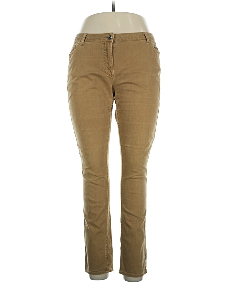 Pre-owned Toast Khaki Pant In Brown