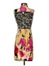 Tabitha Print Yellow Casual Dress Size 4 - photo 2