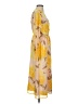 Halogen Yellow Casual Dress Size S - photo 4