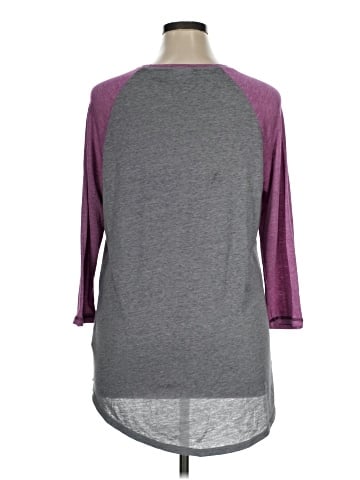 Danskin Now 3/4 Sleeve T-Shirt (view 2)