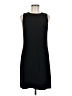 Vince. 100% Polyester Solid Black Casual Dress Size 8 - photo 1