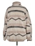 Thread & Supply 100% Polyester Chevron-herringbone Tan Pullover Sweater Size S - photo 2