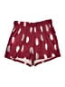Unbranded 100% Polyester Hearts Burgundy Shorts Size 3XL - photo 1