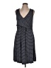 Gap Stripes Gray Casual Dress Size L - photo 1