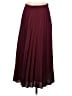 J.Crew 100% Polyester Solid Burgundy Formal Skirt Size 4 - photo 2