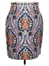 J. McLaughlin Paisley Blue Casual Skirt Size L - photo 1