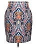J. McLaughlin Paisley Blue Casual Skirt Size L - photo 2