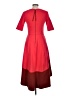 Boden Color Block Red Casual Dress Size 8 - photo 2