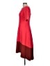 Boden Color Block Red Casual Dress Size 8 - photo 5