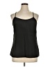 J.Crew Factory Store 100% Polyester Black Tank Top Size 14 - photo 1