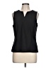 J. McLaughlin Black Sleeveless Blouse Size L - photo 1