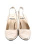Stuart Weitzman Ivory Heels Size 7 1/2 (slim) - photo 2