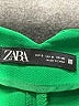 Zara Solid Green Casual Pants Size S - photo 4